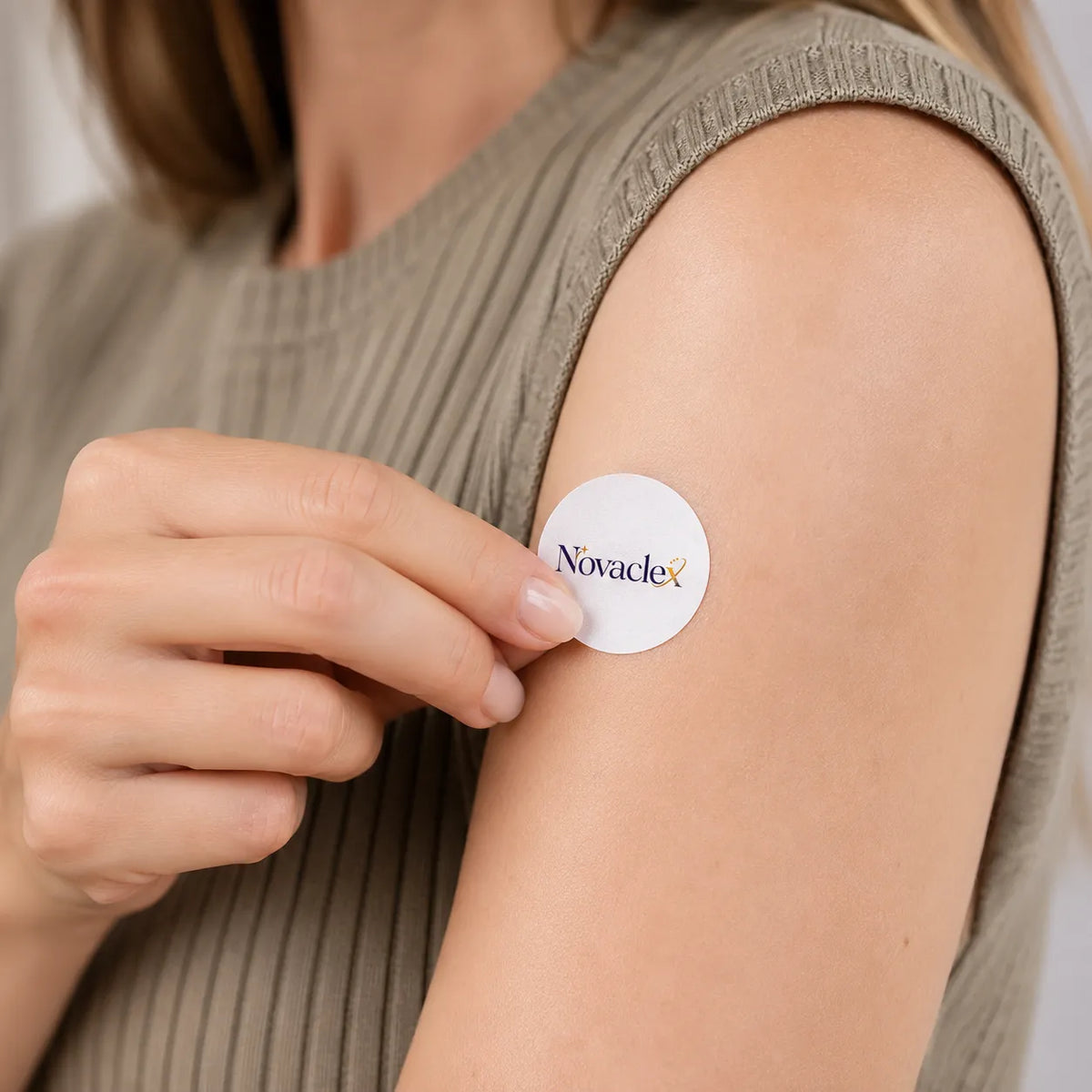 Applying a Novaclex patch