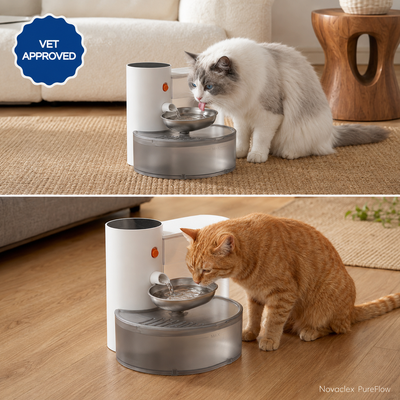 Novaclex - PureFlow™ — The Filterless Self-Refill Fountain